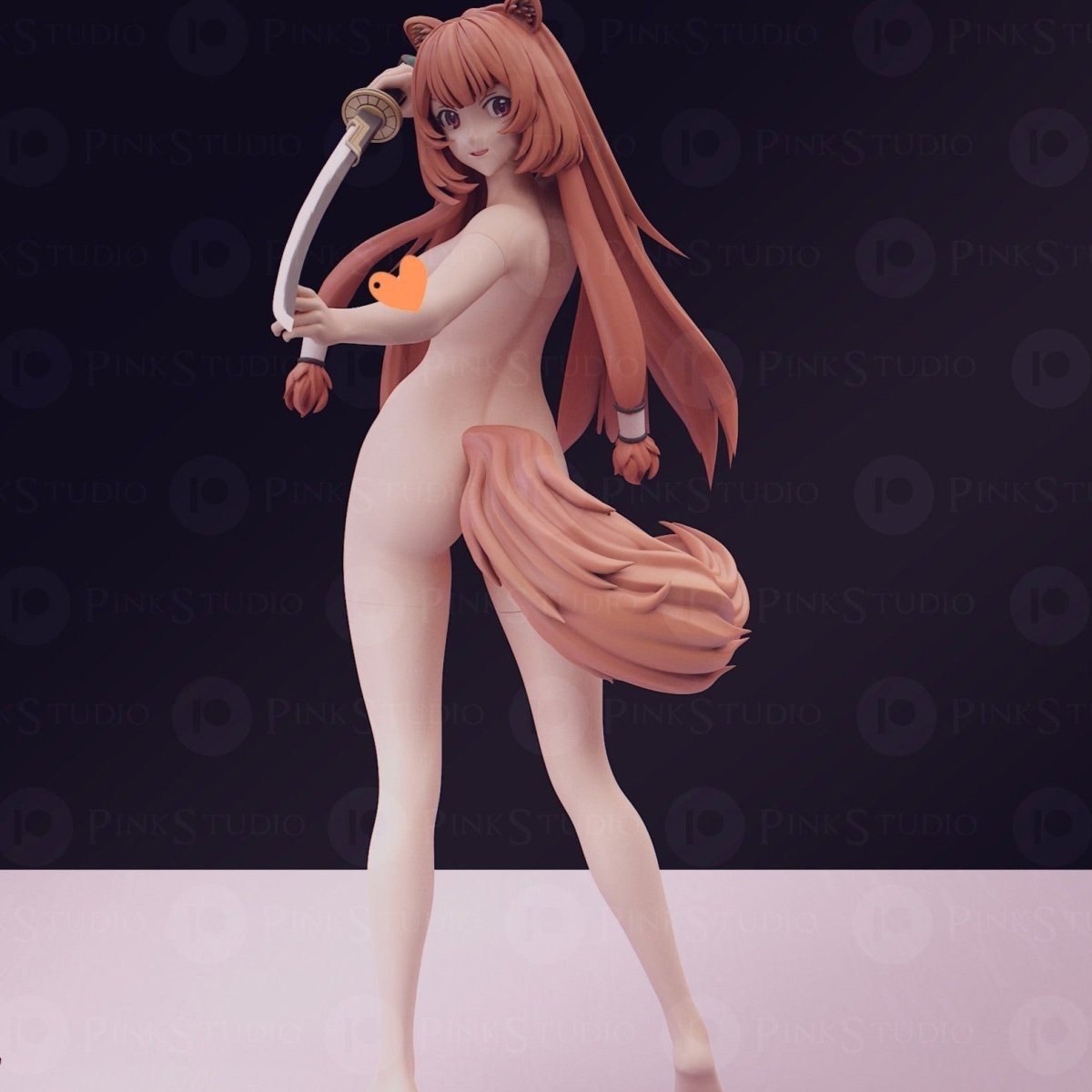 Hakama Raphtalia NSFW 3D Printed Nude Anime Figurine Fanart by Pink Studio  – Threedtreasury 18+ NSFW 3D Printed Resin Miniatures