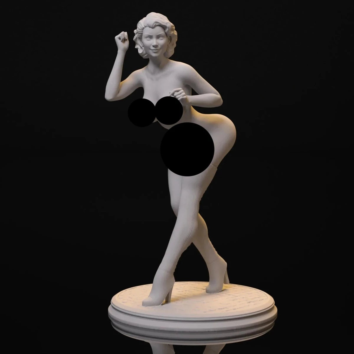 NSFW Figure Resin : Dancing Girl | Naked | Nude – Threedtreasury 18+ NSFW  3D Printed Resin Miniatures