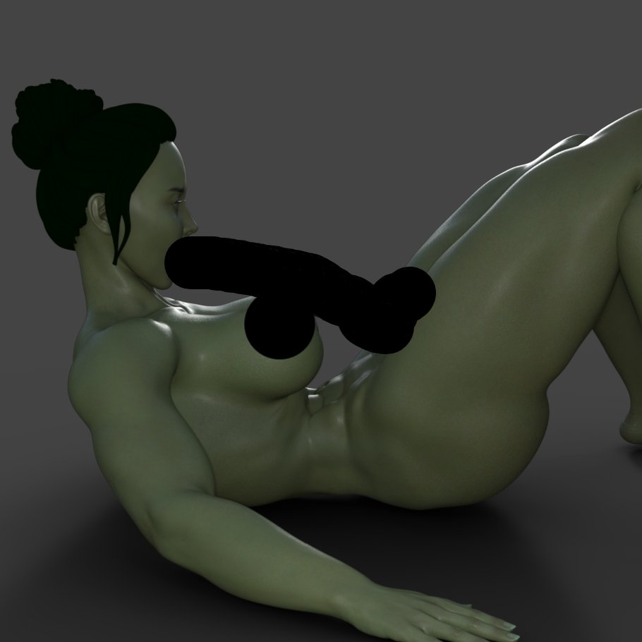 FUTA Sexy 3d Printed Miniature: She Hulk Nude Resin Kit NSFW Model –  Threedtreasury 18+ NSFW 3D Printed Resin Miniatures