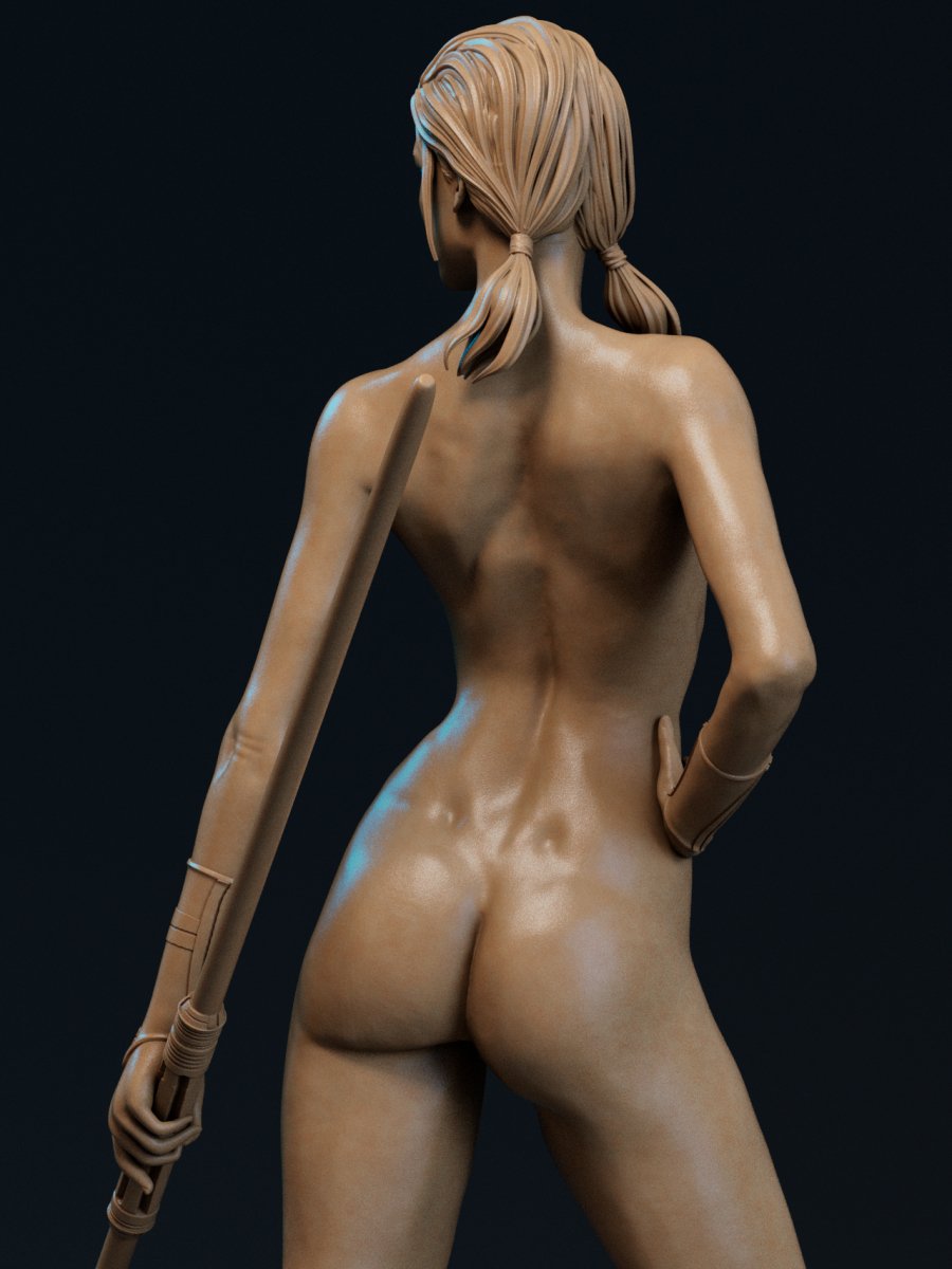 Bastila Shan Adult Resin Figure Naked Garage Kit
