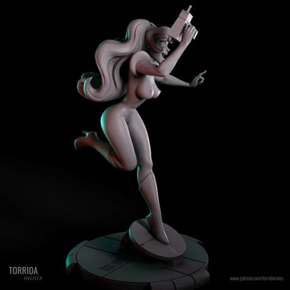 Kimberly NSFW 3d Printed miniature