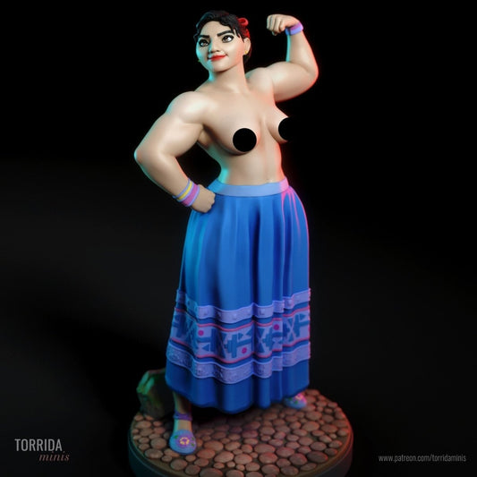 Luisa NSFW 3d Printed miniature