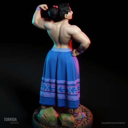 Luisa NSFW 3d Printed miniature