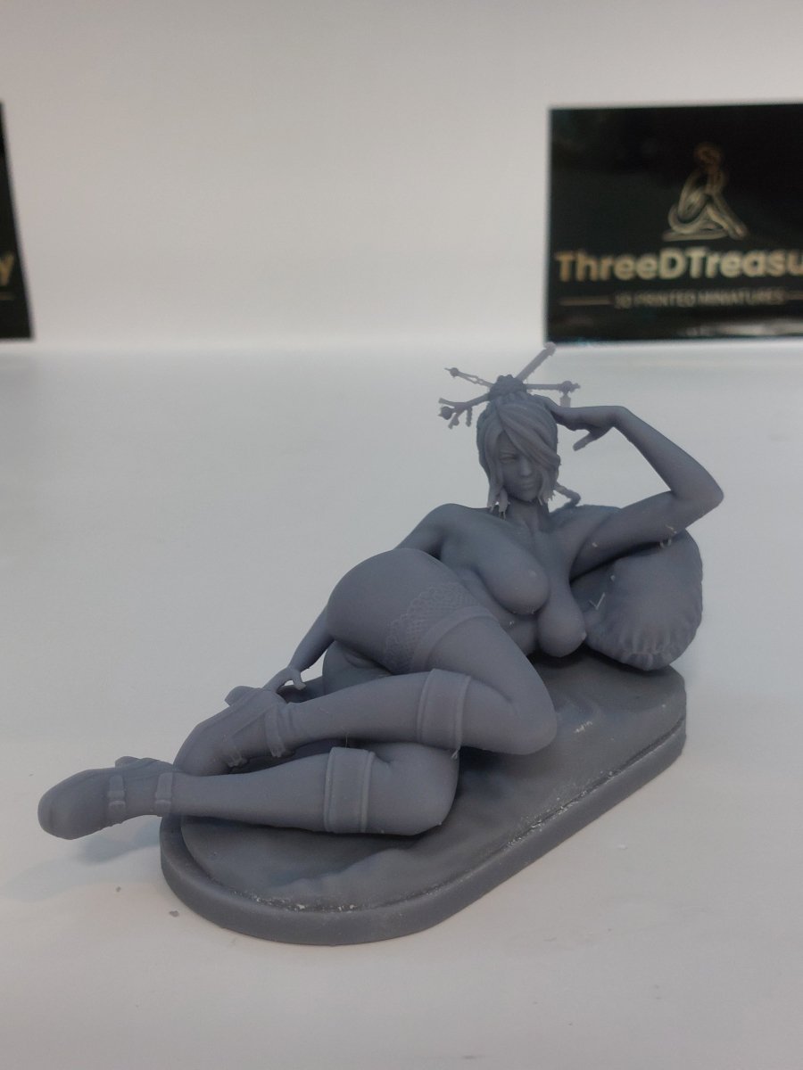 Lulu Final Fantasy NSFW 3d Printed miniature FanArt