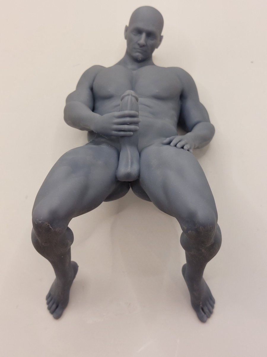 Men alone | 3D Printed | Fanart | Unpainted | Miniature | Bondage | NSFW Version | Figurine | Figure | Miniature | Sexy |