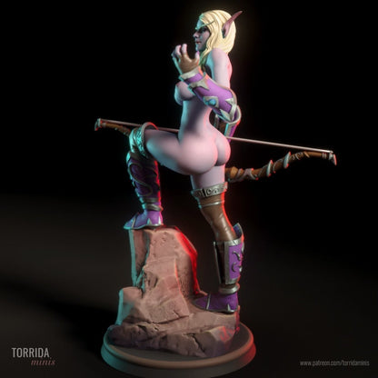 Sylvanas Windrunne NSFW 3D Printed figure