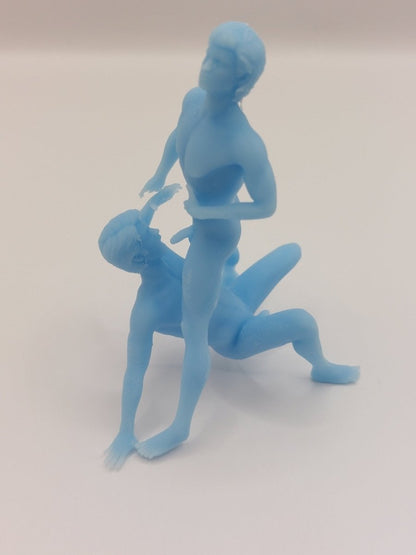 Adam & Simon - Blowjob | 3D Printed | Fanart | Unpainted | NSFW Version | Figurine | Figure | Miniature | Sexy |