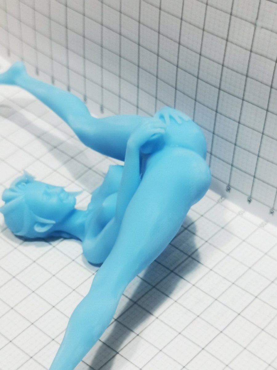 Amelie Dildo | 3D Printed | Fanart | Unpainted | NSFW Version | Figurine | Figure | Miniature | Sexy |