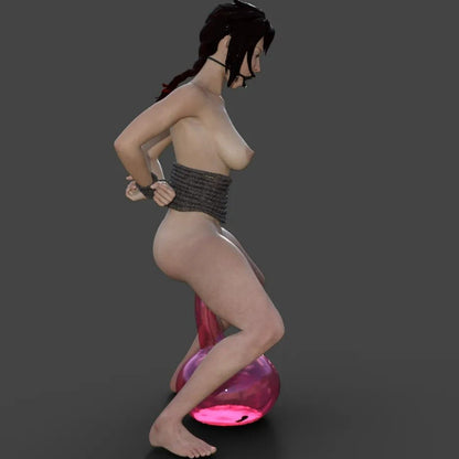 Amelie Gode sm | 3D Printed | Fanart | Unpainted | NSFW Version | Figurine | Figure | Miniature | Sexy |