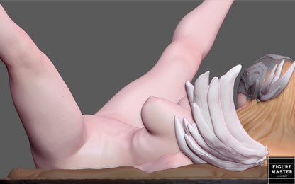 Angewomon NSFW 3D Printed DIY Garage Kit Anime Figurine by Figuremasterprink