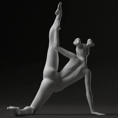 Anna Ballerina nackt | 3D-gedruckt | Fanart | Unbemalt | NSFW-Version | Figur | Abbildung | Miniatur | Sexy |