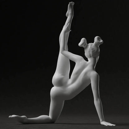 Anna Ballerina nackt | 3D-gedruckt | Fanart | Unbemalt | NSFW-Version | Figur | Abbildung | Miniatur | Sexy |