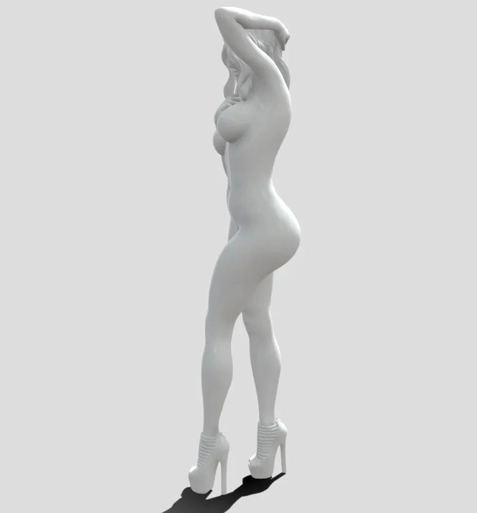 Annamaria Berpose | Cetak 3D | seni penggemar | Tidak dicat | Versi NSFW | Patung | Gambar | Miniatur | Seksi |