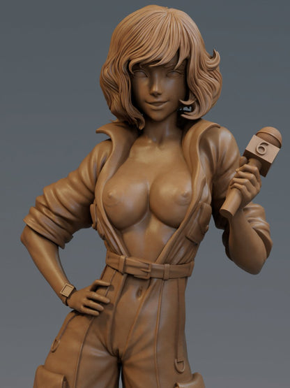April NSFW Resin Figure Collectible Unpainted by ca_3d_art