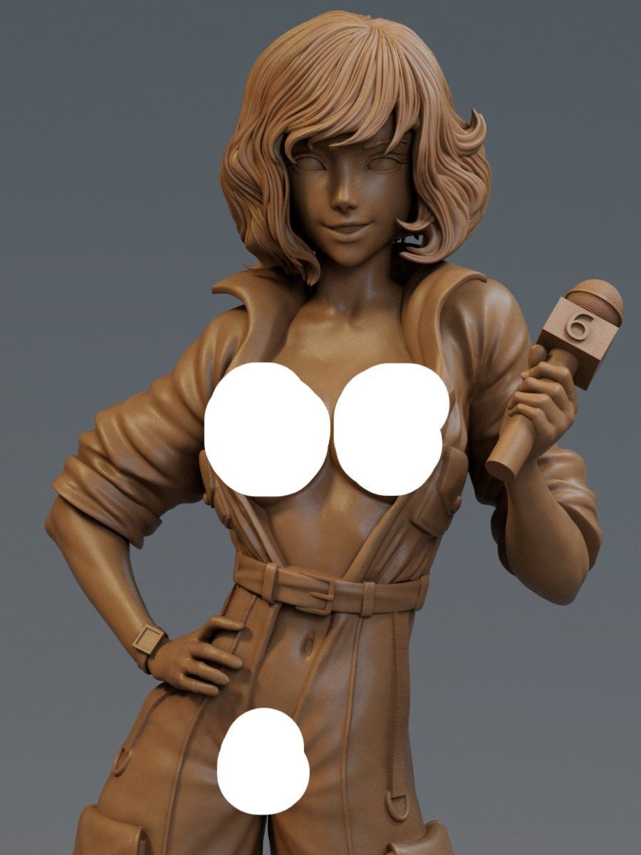 April NSFW Resin Figure Collectible Unpainted by ca_3d_art