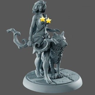 Artemis NSFW 3d Printed miniature FanArt by Gaia Miniatures Scaled Collectables Statues & Figurines