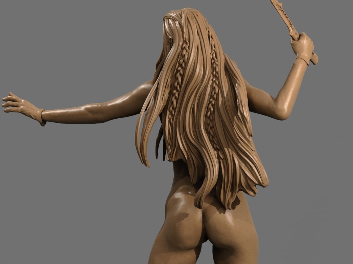 ARWEN NSFW 3D Printed figurine Fanart by ca_3d_art