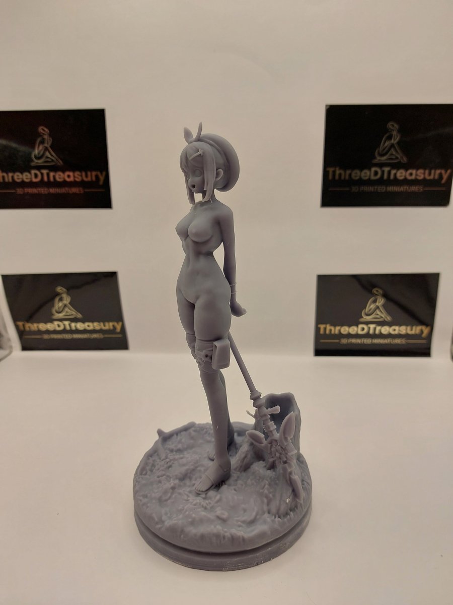 Atelier Ryza NSFW Figure 3D Printed Fanart DIY Garage Kit , Unpainted , NSFW Figurine , Nude Figurine , Sexy Miniature , Bondage figure , Naked Waifu , Adult Figurine , Anime Figure