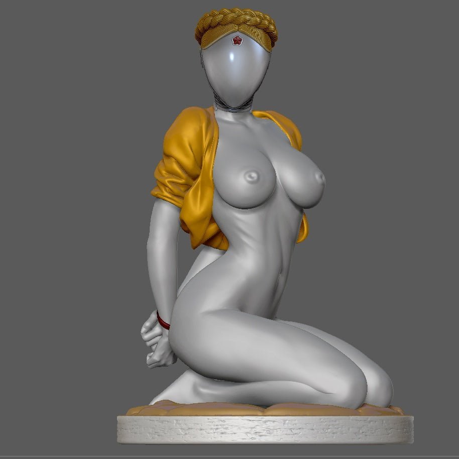 Atomic Heart NSFW Figure 3D Printed Fanart DIY Garage Kit , Unpainted , NSFW Figurine , Nude Figurine , Sexy Miniature , Bondage figure , Naked Waifu , Adult Figurine , Anime Figure