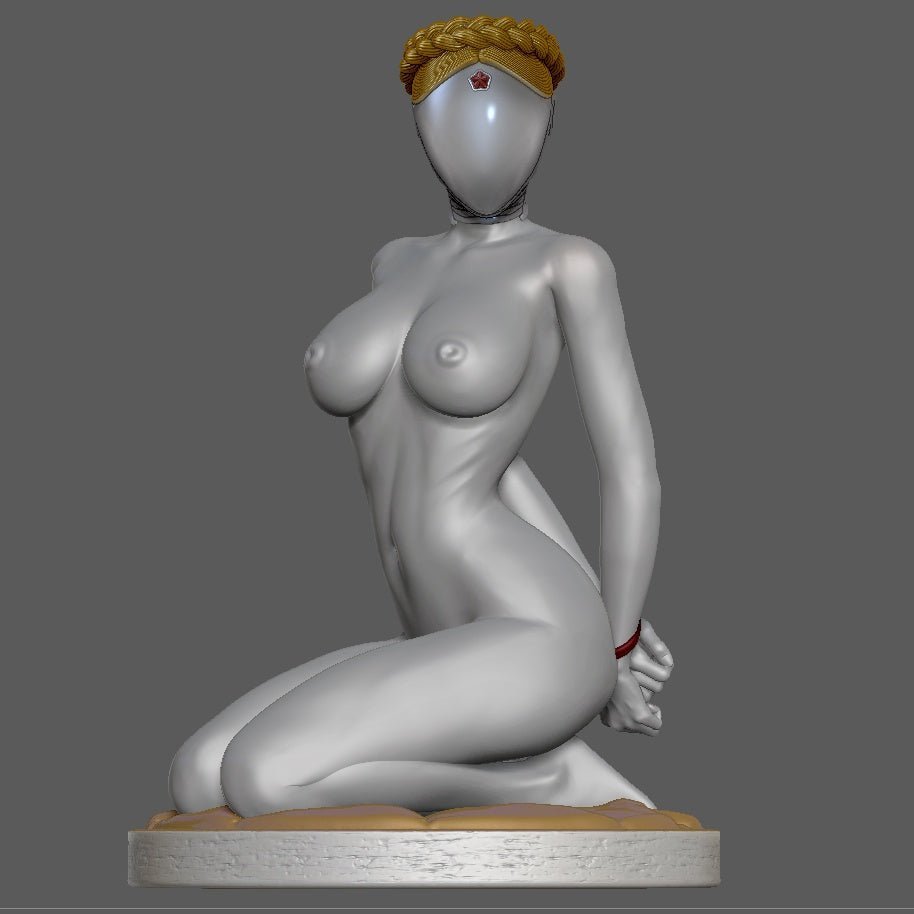 Atomic Heart NSFW Figure 3D Printed Fanart DIY Garage Kit , Unpainted , NSFW Figurine , Nude Figurine , Sexy Miniature , Bondage figure , Naked Waifu , Adult Figurine , Anime Figure