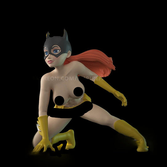 Batgirl ADULT Resin Figurine Collectable Fun Art Unpainted by EmpireFigures