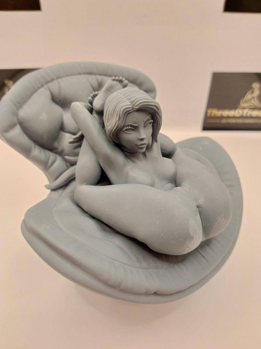 Belle Delphine NSFW 3D Printed Miniature FunArt by EXCLUSIVE 3D PRINTS Scale Models Unpainted