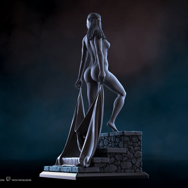 Bonnie Claymore of the Night NSFW 3D Printed DioramaMiniature by Ritual Casting
