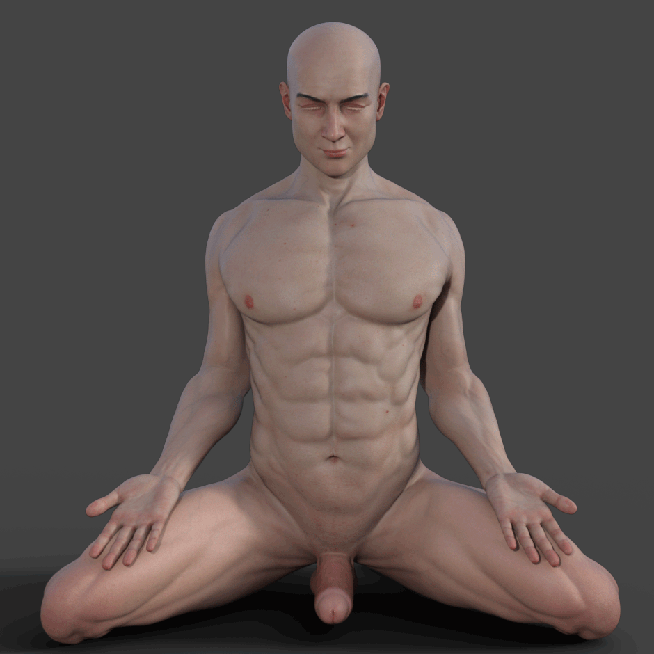 Bruce Yoga | 3D Printed | Fanart | Unpainted | NSFW Version | Figurine | Figure | Miniature | Sexy |