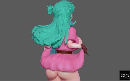 Bulma NSFW 3D Printed Fanart Anime Figurine Waifu Figure by FIGUREMASTERPINK