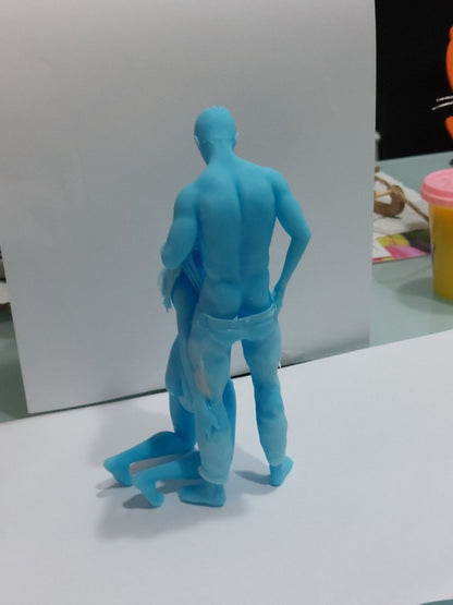 Carla & Adam - Blow Job | 3D Printed | Fanart | Unpainted | NSFW Version | Figurine | Figure | Miniature | Sexy |