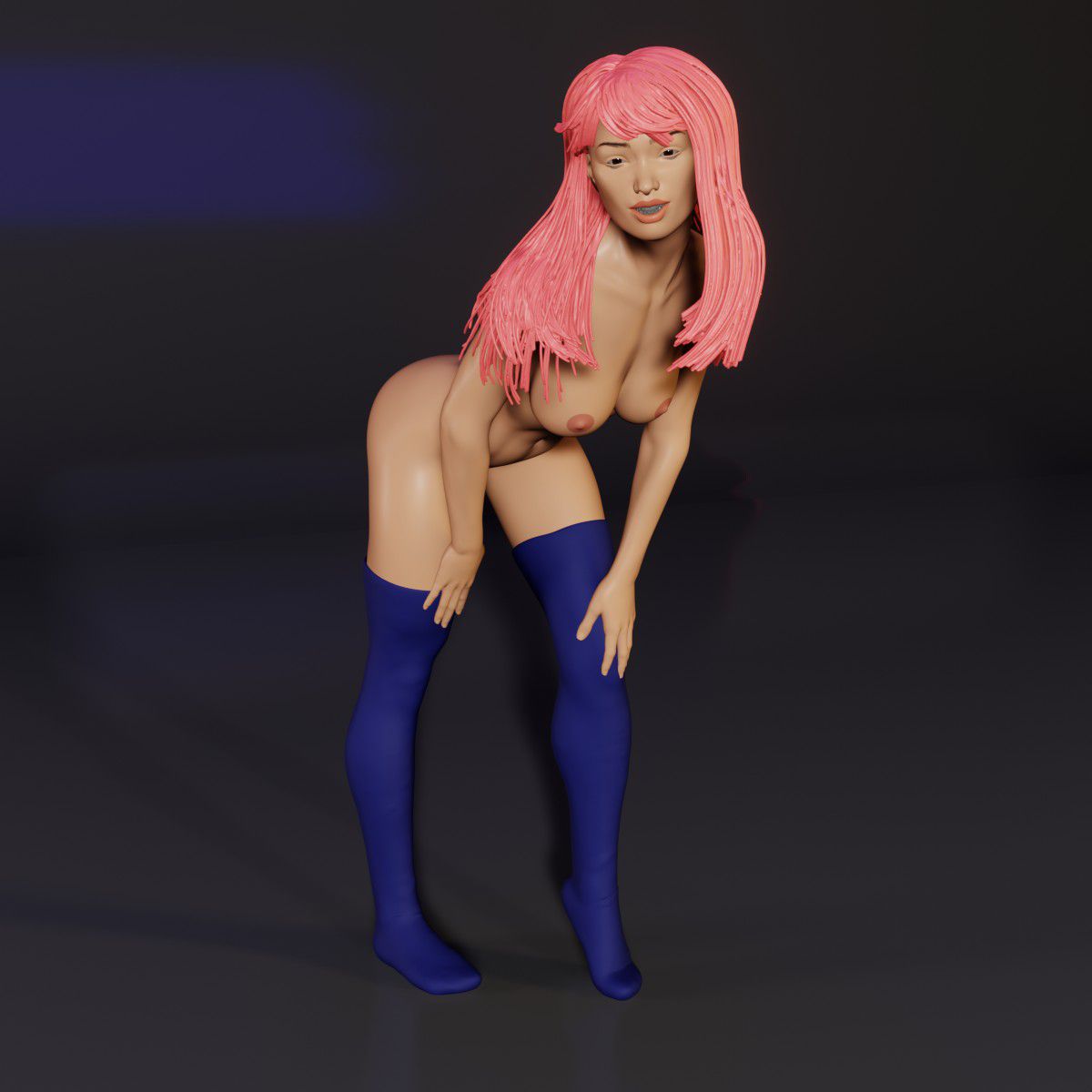 Carla - Cute & Casual | 3D Printed | Fanart | Unpainted | NSFW Version | Figurine | Figure | Miniature | Sexy |