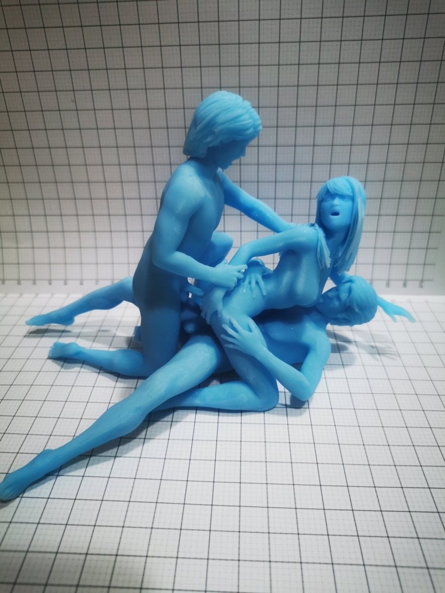 Carla_ Tibo & Simon DP | 3D Printed | Fanart | Unpainted | NSFW Version | Figurine | Figure | Miniature | Sexy |