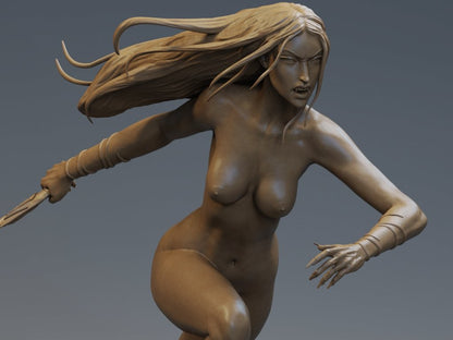 Carmilla Mature 3D-gedruckte 3D-gedruckte Miniatur-FunArt-Statuen und -Figuren und Sammlerstücke, unbemalt von ca_3d_art