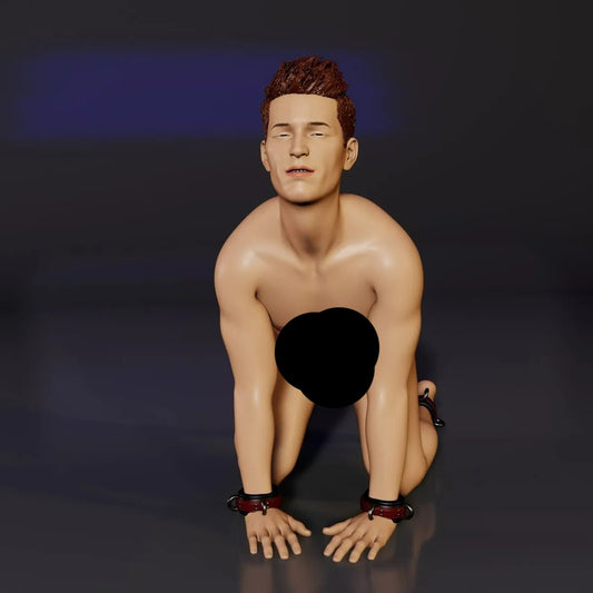 Chris Slave 5 | 3D Printed | Fanart | Unpainted | NSFW Version | Figurine | Figure | Miniature | Sexy |