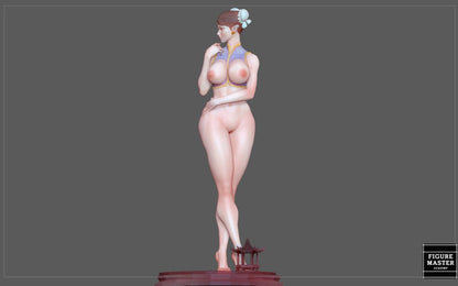 Chun-Li NSFW 3D Printed Fanart Anime Figurine Waifu Figure by FIGUREMASTERPINK