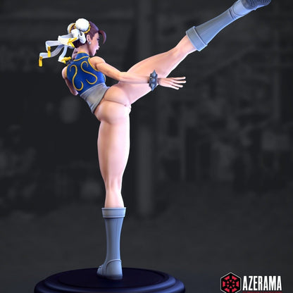 Chun-Li NSFW 3d Printed Resin Figurines Model Kit Fanart DIY by Azerama