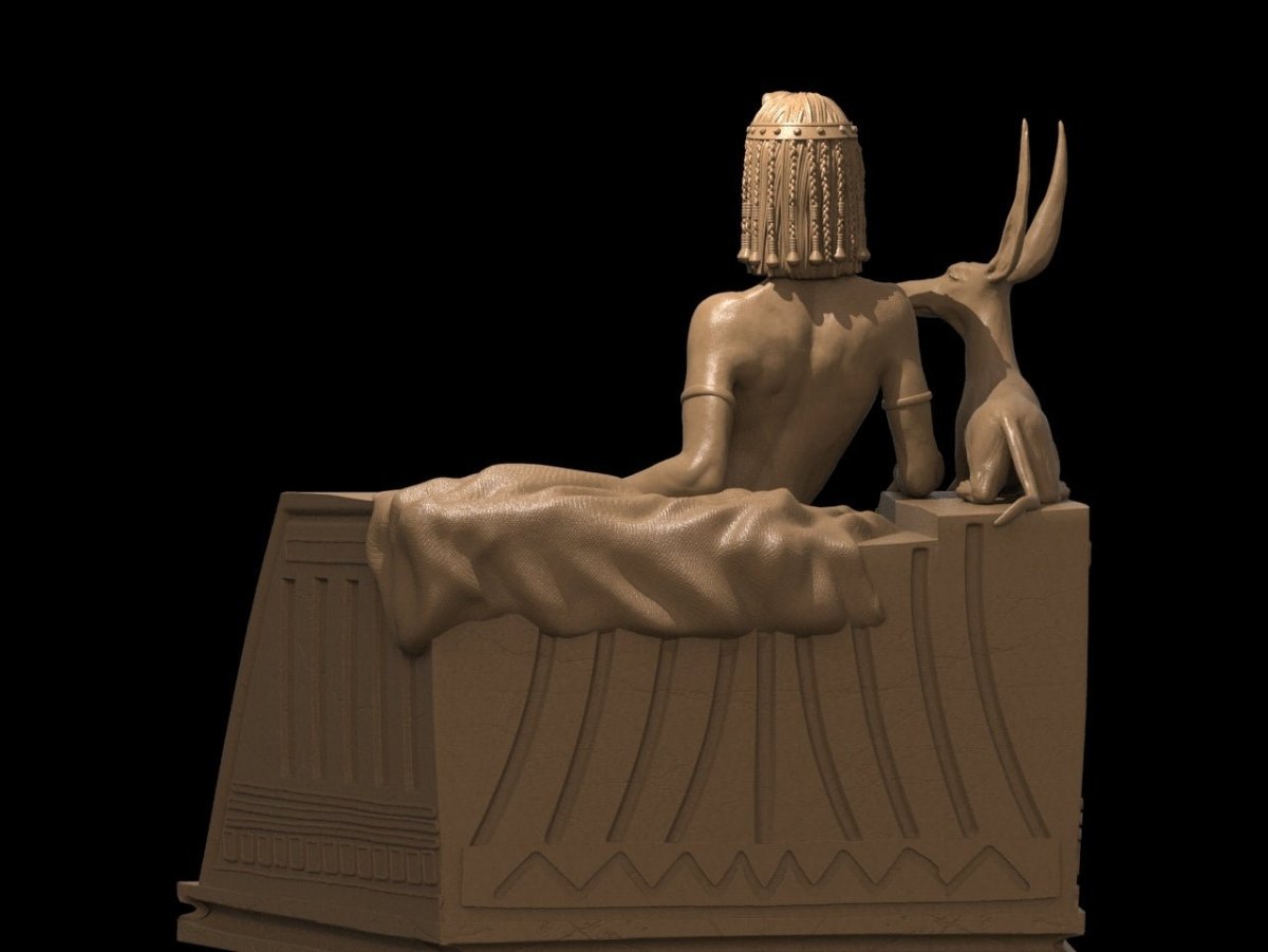 Cleopatra NSFW 3D Printed Miniature Fanart