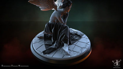 Copy of Judgement Angelic Mary Figure NSFW 3D Printed Miniature Fanart by Ritual Casting