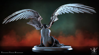 Copy of Judgement Angelic Mary Figure NSFW 3D Printed Miniature Fanart by Ritual Casting