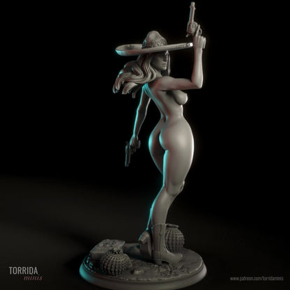 Daniela Mature 3d Printed miniature FanArt by Torrida Scaled Collectables