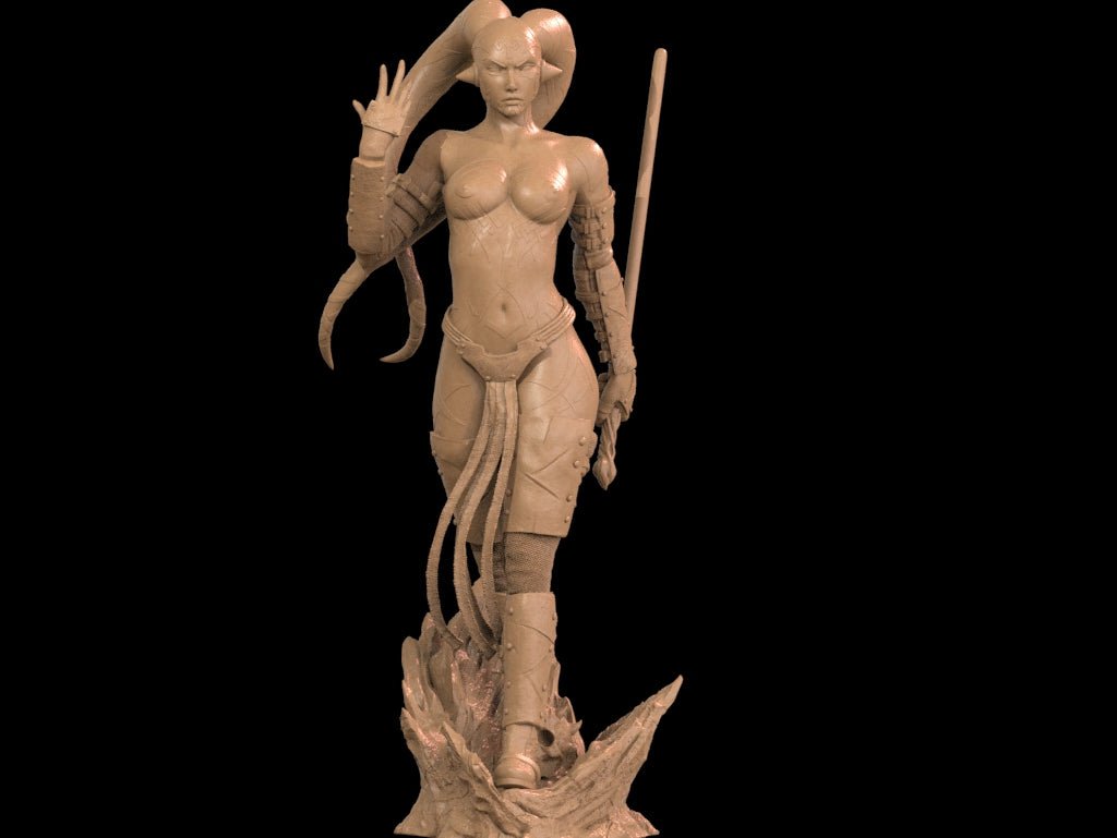 Darth Talon 3D Printed NSFW Miniature by ca_3d_art Statues Collectible