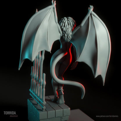 Demona NSFW Resin Figurine, Resin printed miniature by Torrida
