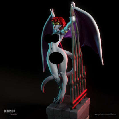 Demona NSFW Resin Figurine, Resin printed miniature by Torrida