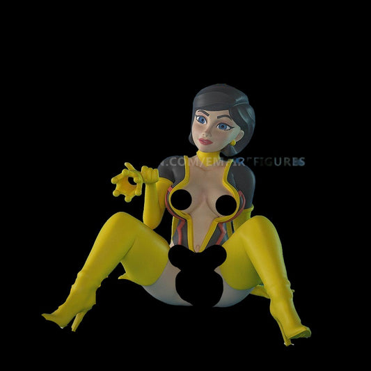 Dr Mrs the Monarch NSFW 3D Printed Figurine Fun Art Unpainted by EmpireFigures