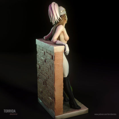 Elis NSFW Resin Figurine, Resin printed miniature by Torrida