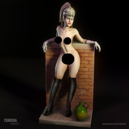 Elis NSFW Resin Figurine, Resin printed miniature by Torrida