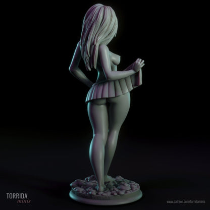 ELLEN NSFW 3d Printed miniature FanArt Statues & Figurines