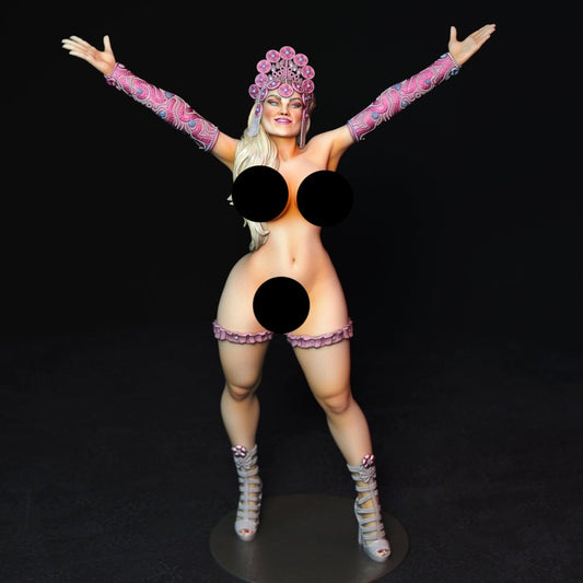 Ellen Rocche Carnival Queen NSFW 3D Printed figure Fanart
