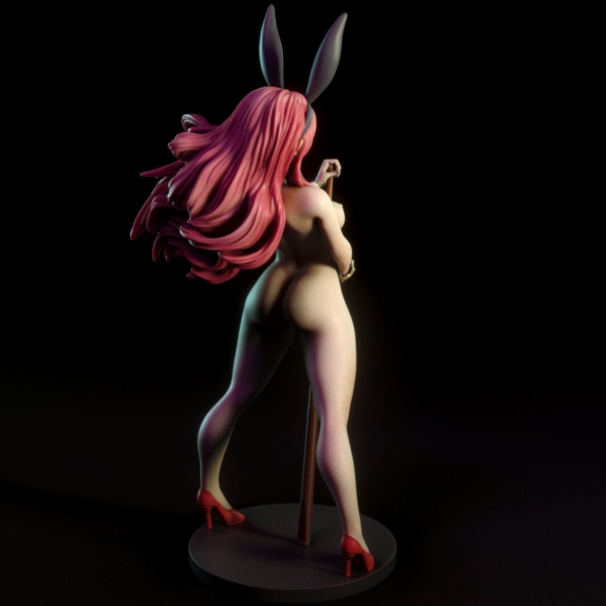 Erza Scarlet anime NSFW 3D Printed figure Fanart