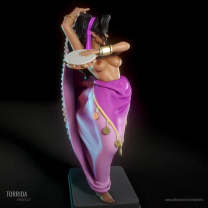 Esmeralda NSFW Resin Figure, Resin printed miniature by Torrida